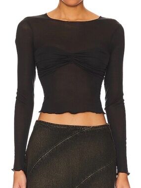 Superdown mesh top
